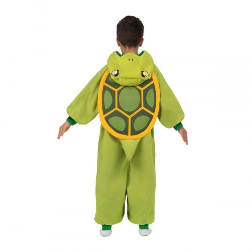 Børnekostume skildpadde - grøn, 2 dele, onesize