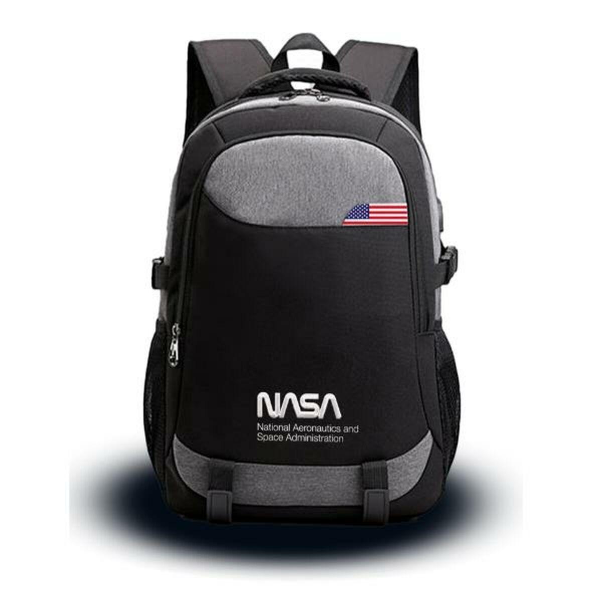 Laptop rygsæk til 15,6" - NASA BAG02 - Multifarvet/Sort