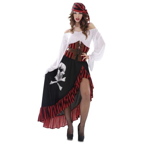 Kostume til voksne Pirat Dame