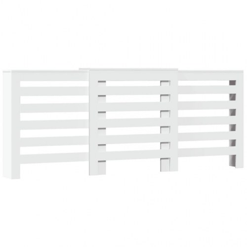 Radiatorskjuler 205 x 21,5 x 83,5 cm - hvid