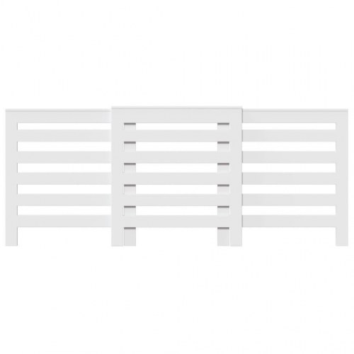 Radiatorskjuler 205 x 21,5 x 83,5 cm - hvid