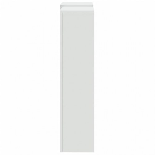 Radiatorskjuler 205 x 21,5 x 83,5 cm - hvid
