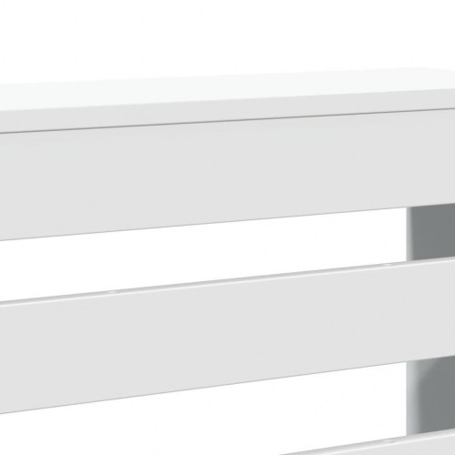 Radiatorskjuler 205 x 21,5 x 83,5 cm - hvid