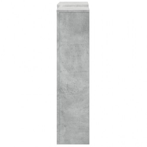 Radiatorskjuler 205 x 21,5 x 83,5 cm - betongrå