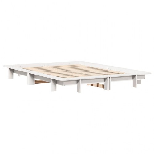 Sengeramme uden madras 135 x 190 cm - hvid
