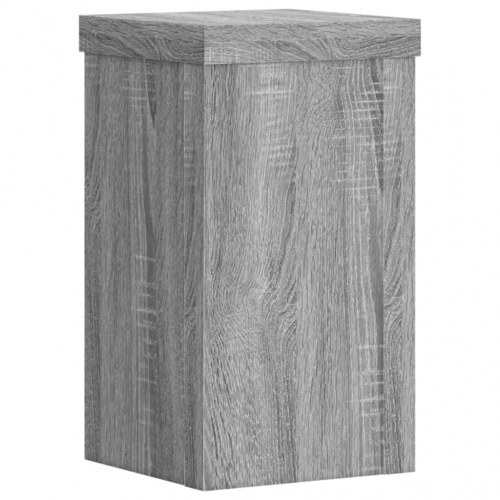 Plantestativer 2 stk. 10 x 10 x 18 cm - grå sonoma-eg