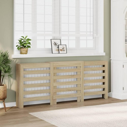 Radiatorskjuler 205 x 21,5 x 83,5 cm - sonoma-eg