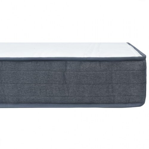 Madras 190 × 140 × 20 cm - medium blød, stof, pocketfjedre