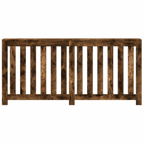 Radiatorskjuler 175 × 20 × 82 cm i konstrueret træ - røget egetræsfarve