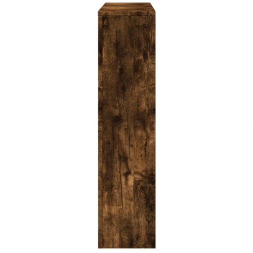 Radiatorskjuler 175 × 20 × 82 cm i konstrueret træ - røget egetræsfarve