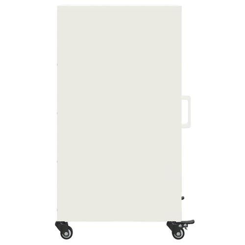 Skab 36x39x72 cm stål hvid