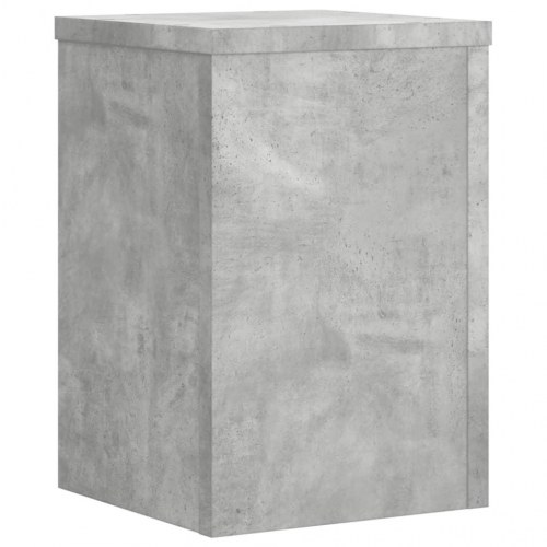 Plantestativer 2 stk. 25 x 25 x 35 cm - betongrå