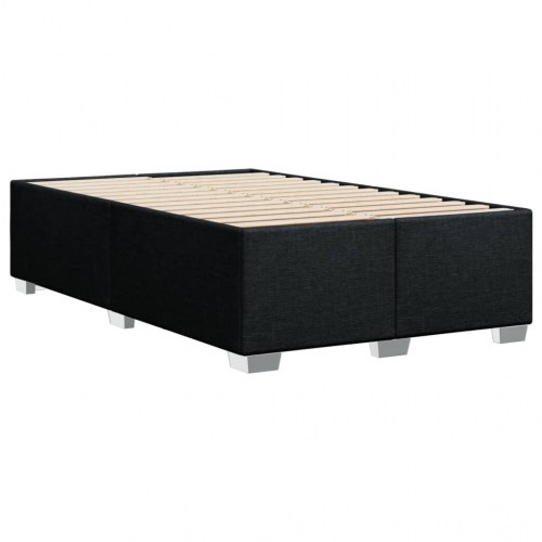 Sengeramme uden madras 120x200 cm - sort stof