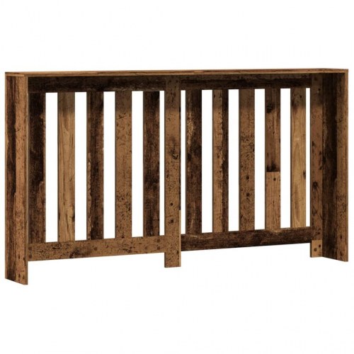 Radiatorskjuler 149×20×82 cm i konstrueret træ - antikt træ