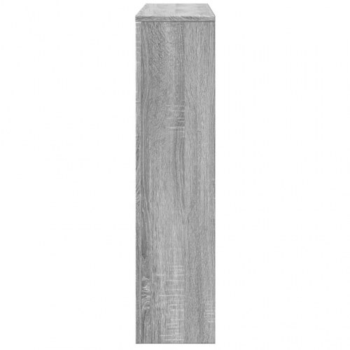 Radiatorskjuler 175 × 20 × 82 cm - konstrueret træ, grå sonoma-eg