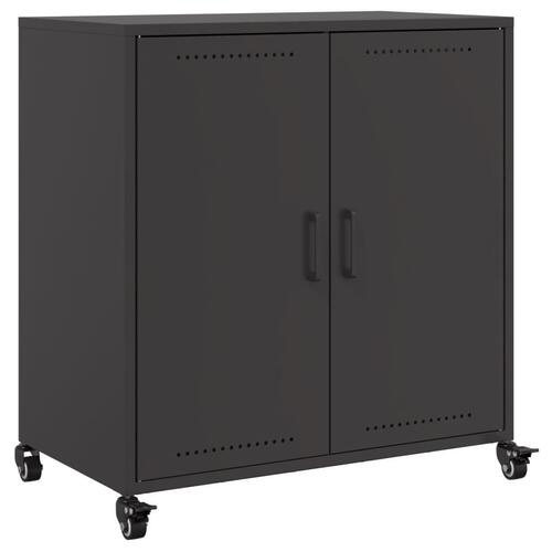 Skab 68,5x39x72 cm stål sort