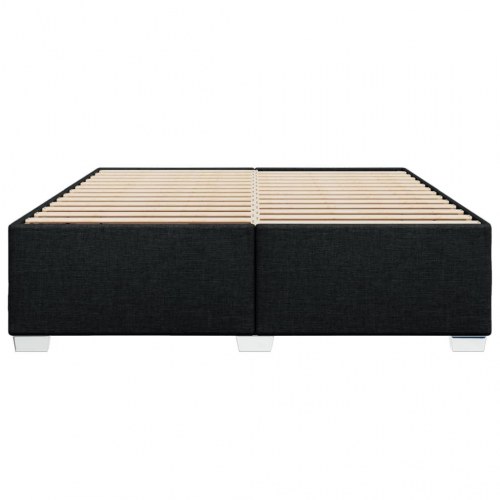 Sengeramme 180 x 200 cm med lameller - sort