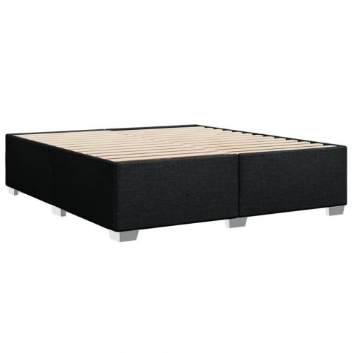 Sengeramme 180 x 200 cm med lameller - sort