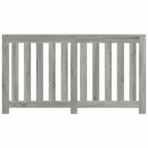 Radiatorskjuler 149 × 20 × 82 cm i konstrueret træ - grå sonoma-eg