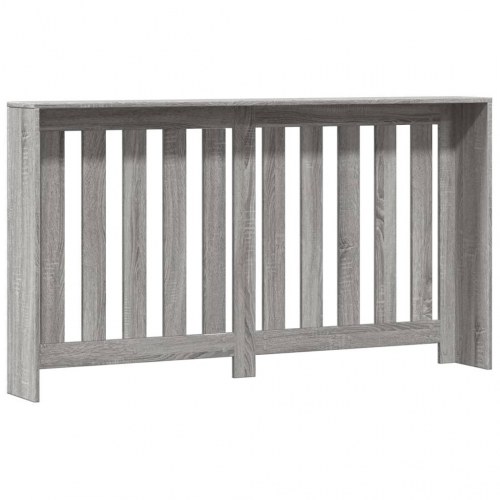 Radiatorskjuler 149 × 20 × 82 cm i konstrueret træ - grå sonoma-eg