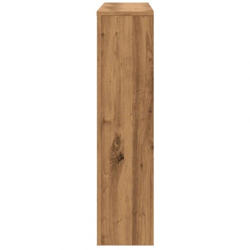 Radiatorskjuler 175 × 20 × 82 cm - konstrueret træ, egetræsfarve