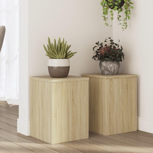 Plantestativer 2 stk. 25 x 25 x 35 cm - sonoma-eg