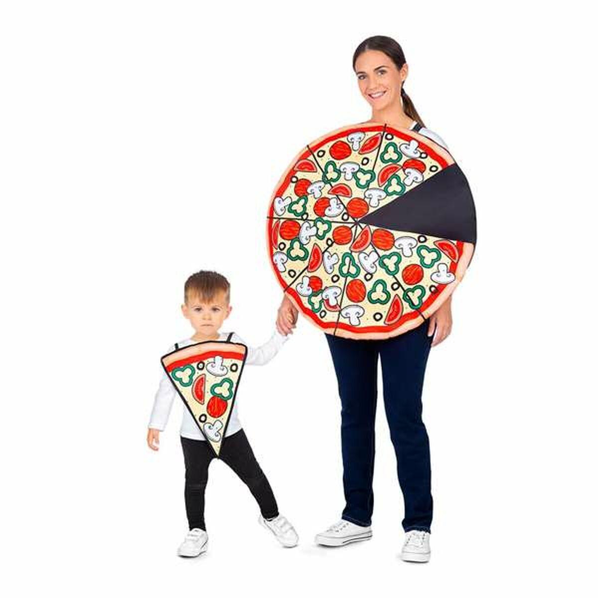 Kostume til voksne - Pizza, rød, Onesize