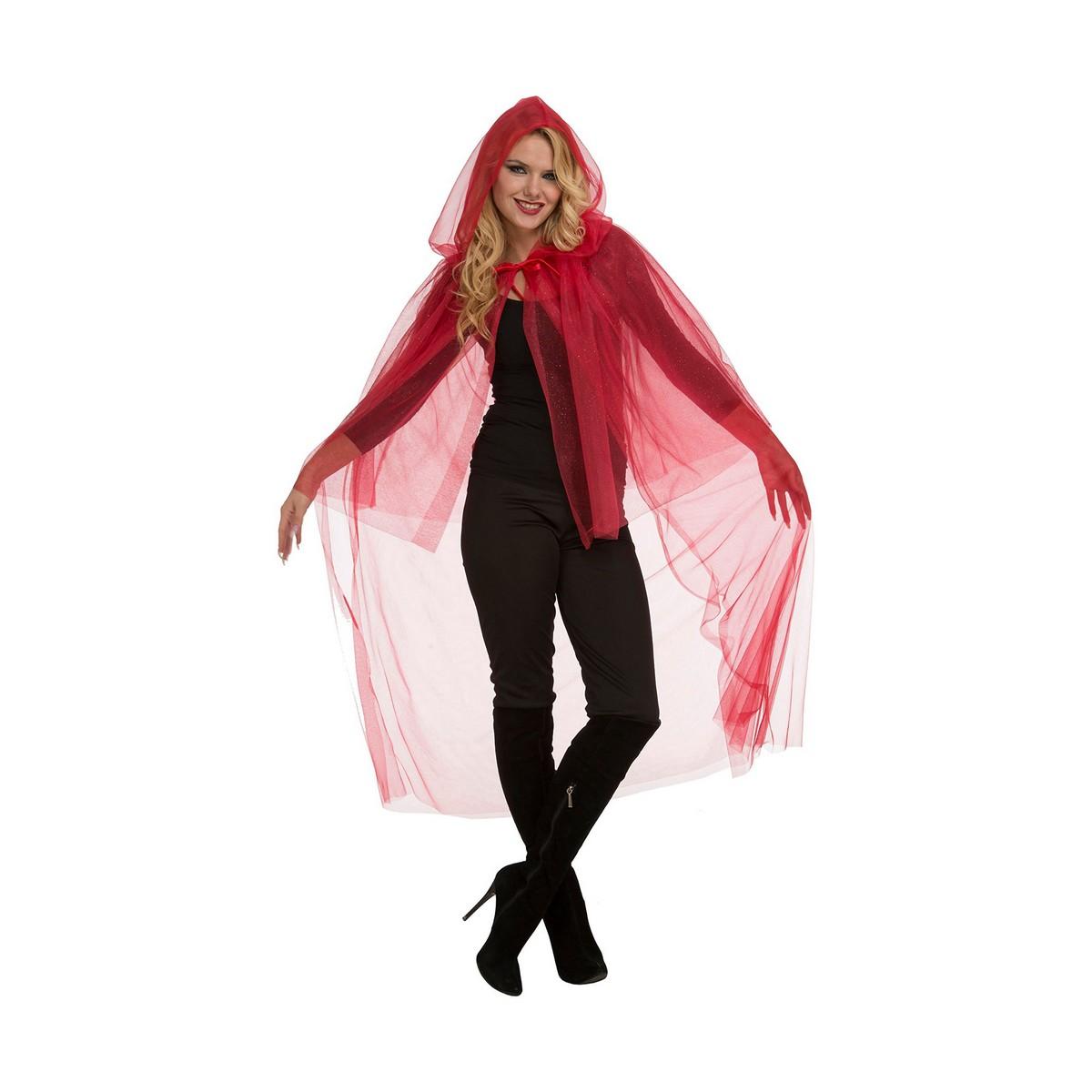 Kappe Rød Tulle