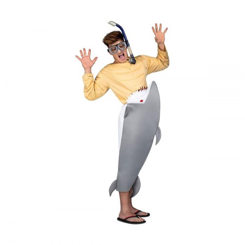 Sulten Haj - voksenkostume M/L