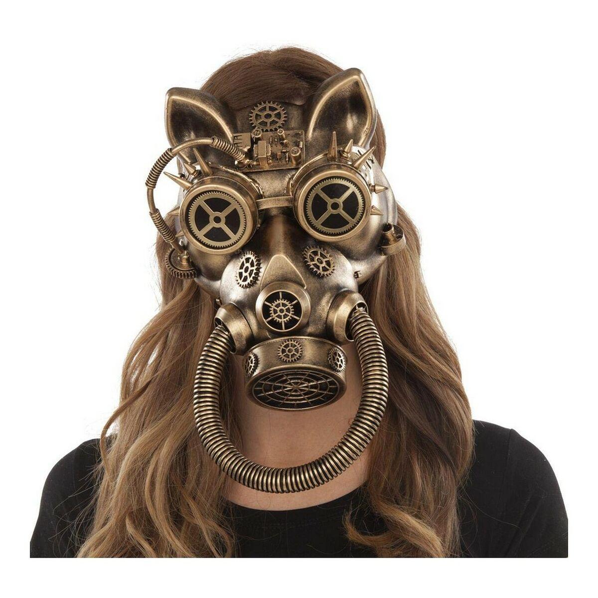 Kostumemaske Steampunk Cat - onesize
