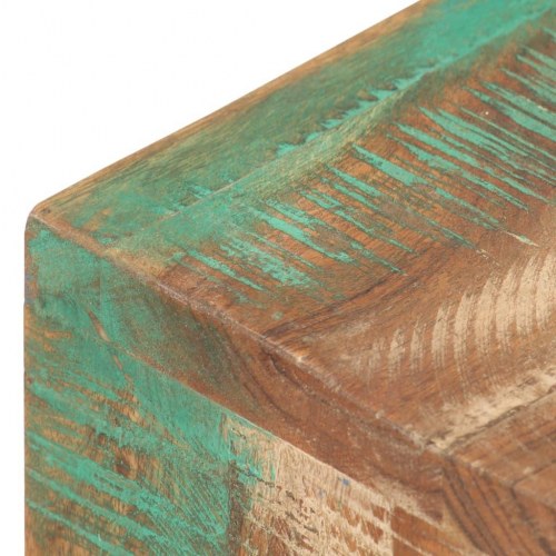 Væghængt skateboardstativ i massivt genbrugstræ - 25 x 20 x 30 cm