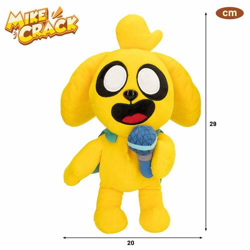 Bamse med Lyd Mikecrack Gul 29 cm