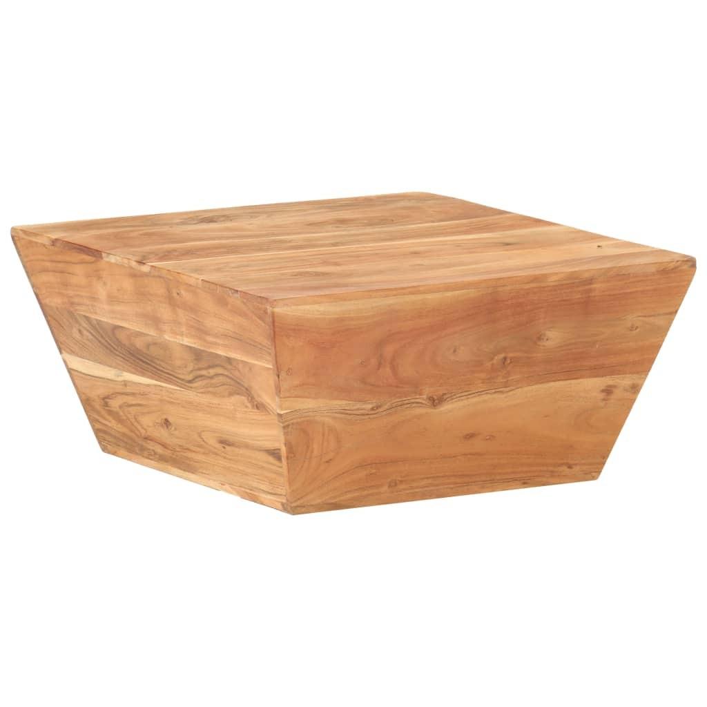 Sofabord 66x66x30 Cm V Facon Massivt Akacietræ