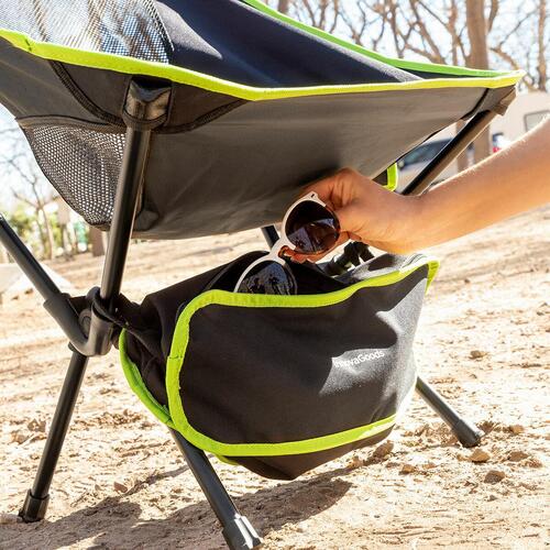 Sammenklappelig campingstol Folstul Sort (OUTLET A)