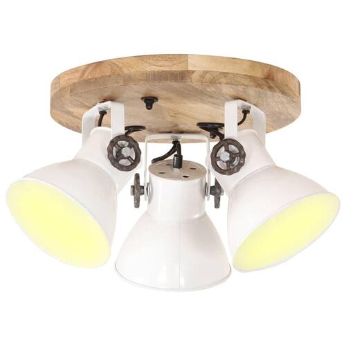 Industriel loftlampe 25 W 42x27 cm E27 hvid