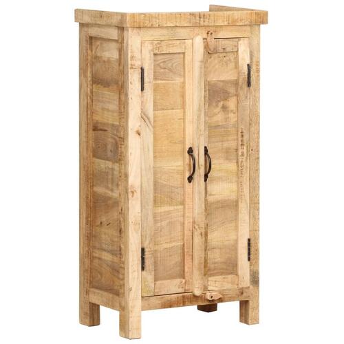Bogreol massivt mangotræ 50 x 30 x 180 cm