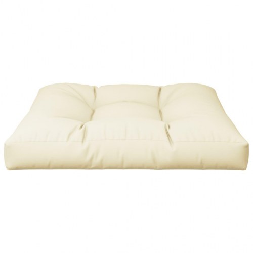 Pallehynde 70 x 70 x 12 cm - cremefarvet