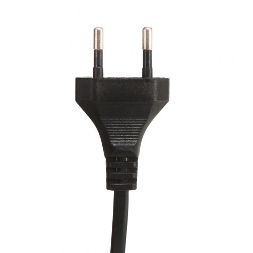 Gulvlampe E27 massivt mangotræ sølvfarvet