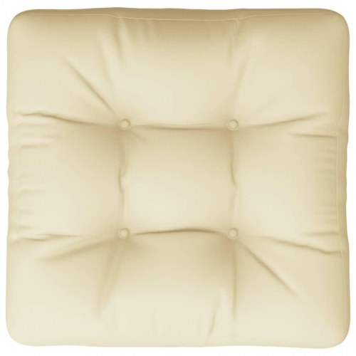 Pallehynde 60 x 60 x 12 cm - cremefarvet