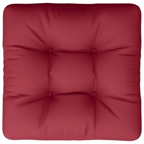 Pallehynde 60 x 60 x 12 cm - vinrød