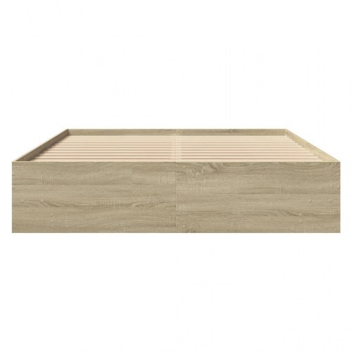 Sengeramme 160 x 200 cm uden madras - sonoma-eg