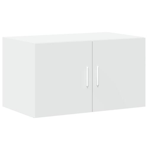 Opbevaringsskab 70x42,5x225 cm konstrueret træ hvid