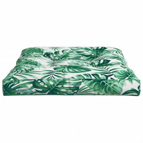 Sædehynde til pallesofa 70 x 70 x 12 cm - bladmønster