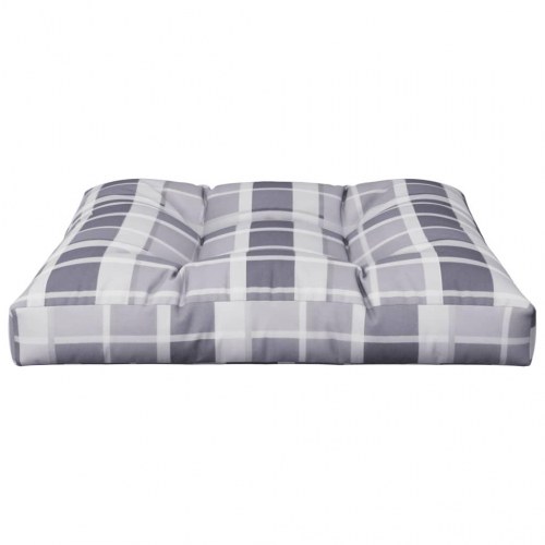 Pallehynde 70 x 70 x 12 cm - gråternet