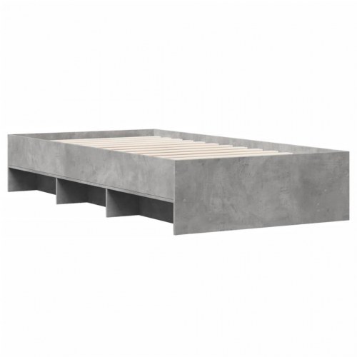 Sengeramme 90 x 200 cm - betongrå