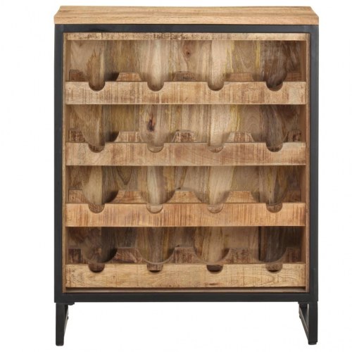 Vinreol 62x33x78,5 cm ru mangotræ