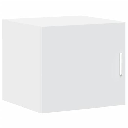 Skab 45x42,5x225 cm smalt konstrueret træ hvid