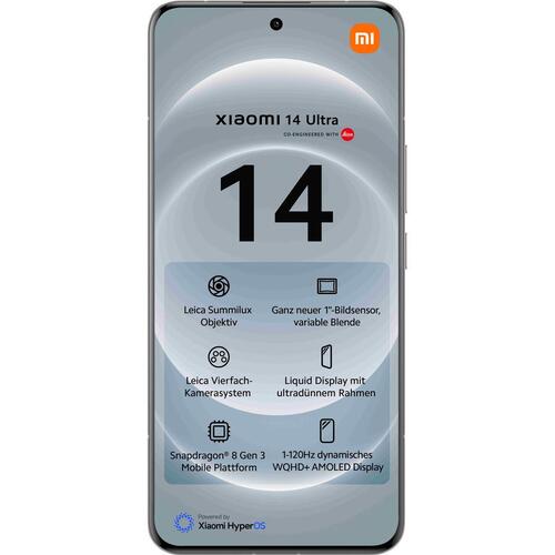 Smartphone Xiaomi 14 Ultra 6,73" 16 GB RAM 512 GB Hvid