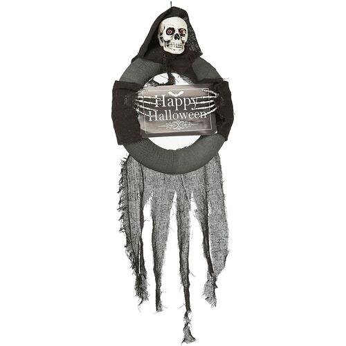 Skilt Lys Skelet Halloween 75 x 33 x 10 cm (75 x 33 x 10 cm)