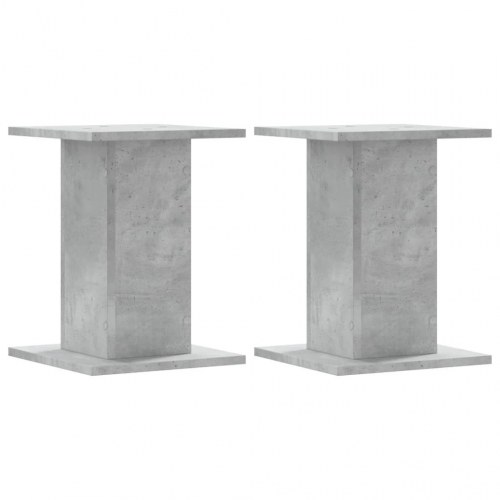 Plantestativer 2 stk. 30 x 30 x 40 cm - betongrå
